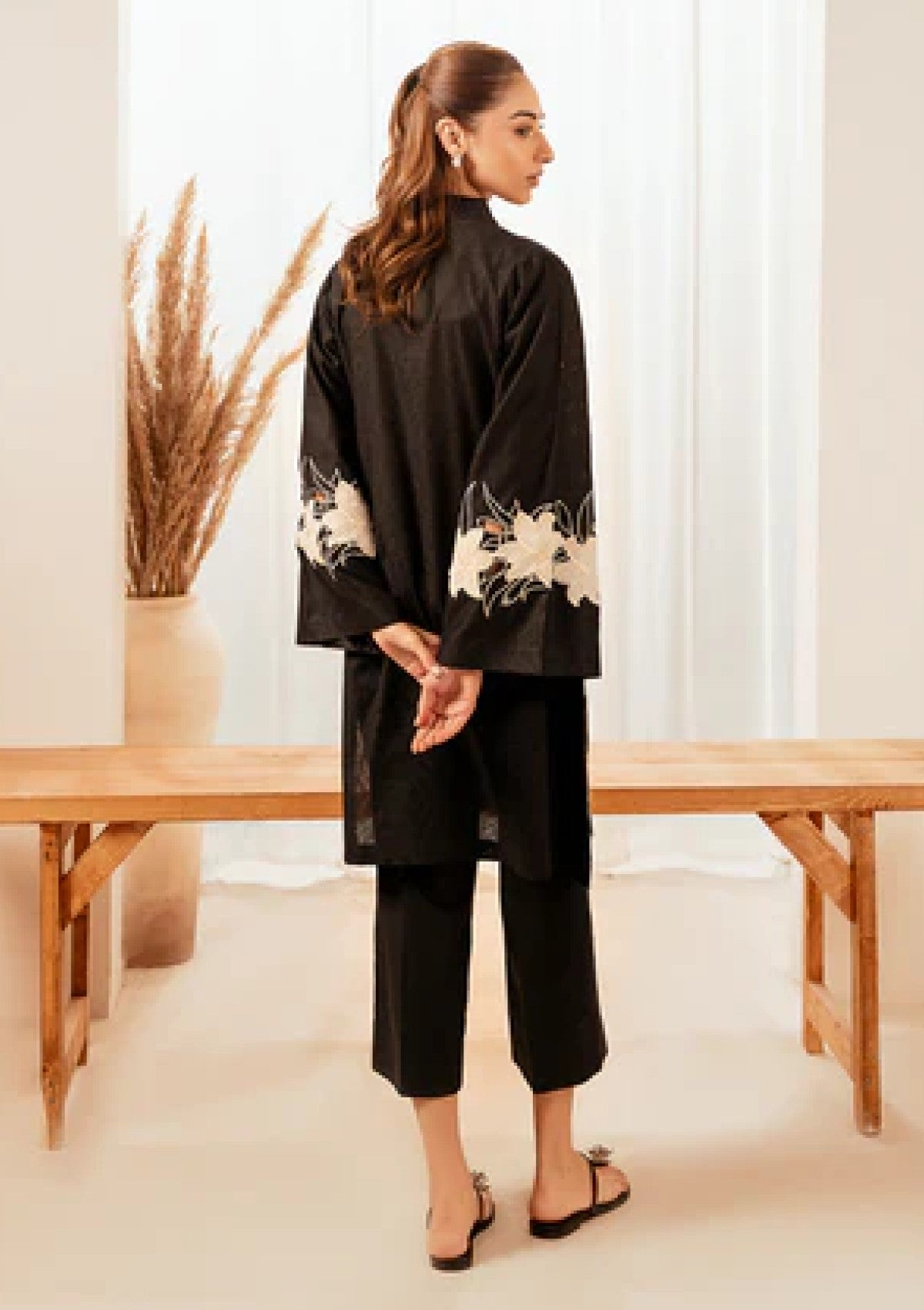 2 PC DHANAK EMBROIDERED