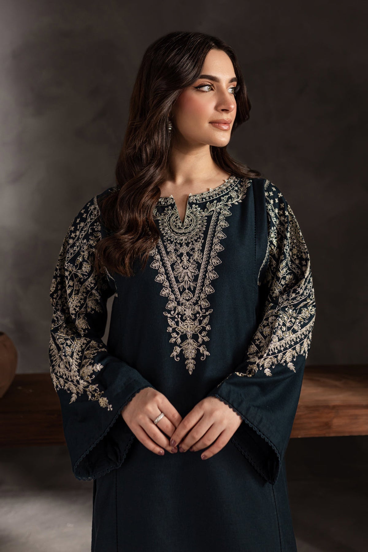 2 PC EMBROIDERED LAWN