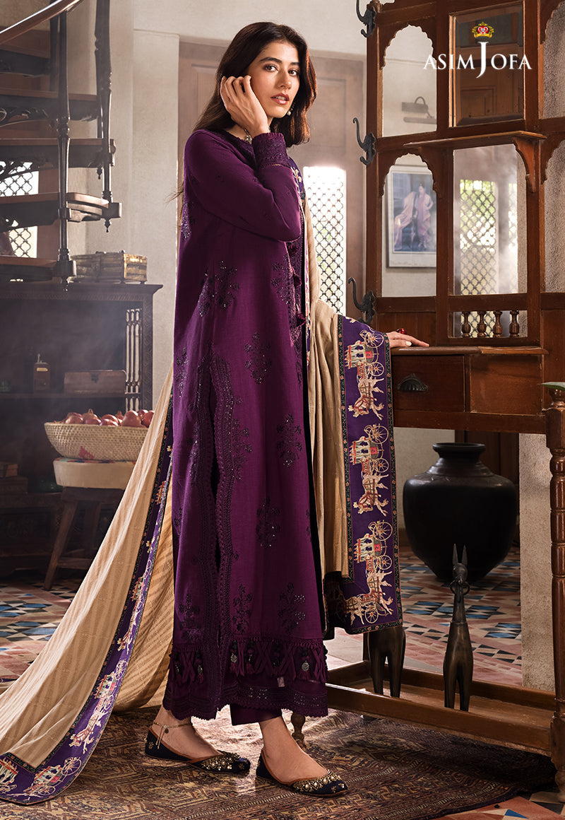 3 PC DHANAK COTTON EMBROIDERED