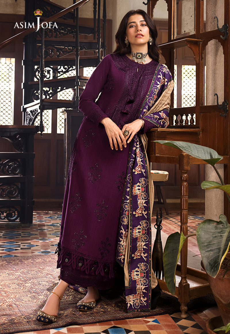 3 PC DHANAK COTTON EMBROIDERED