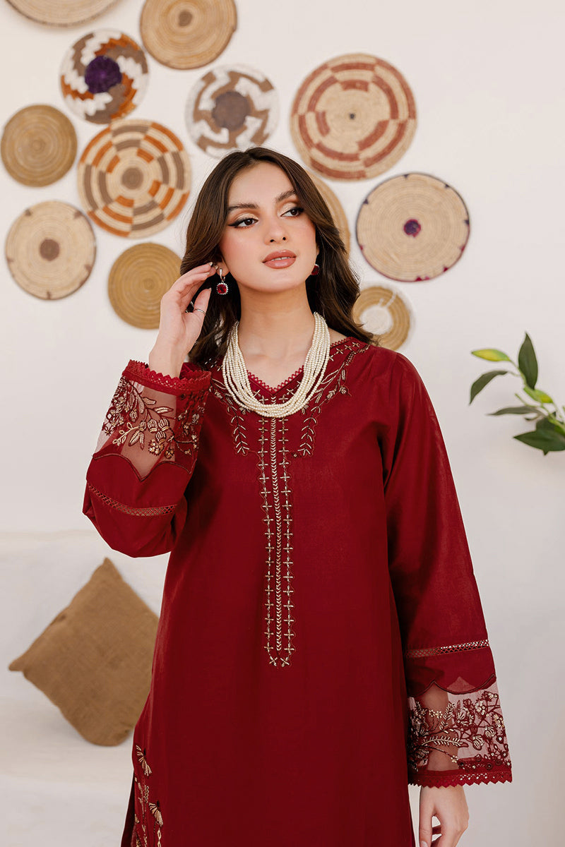 2 PC DHANAK EMBROIDERED