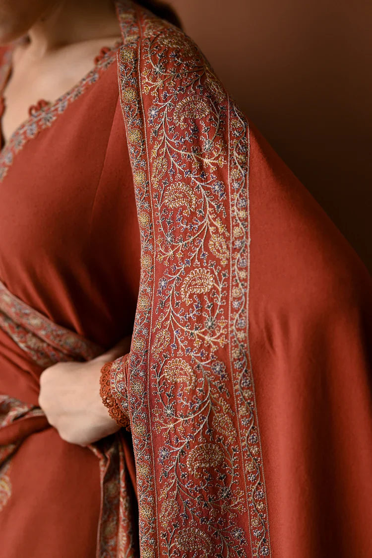 3 PC DHANAK EMBROIDERED