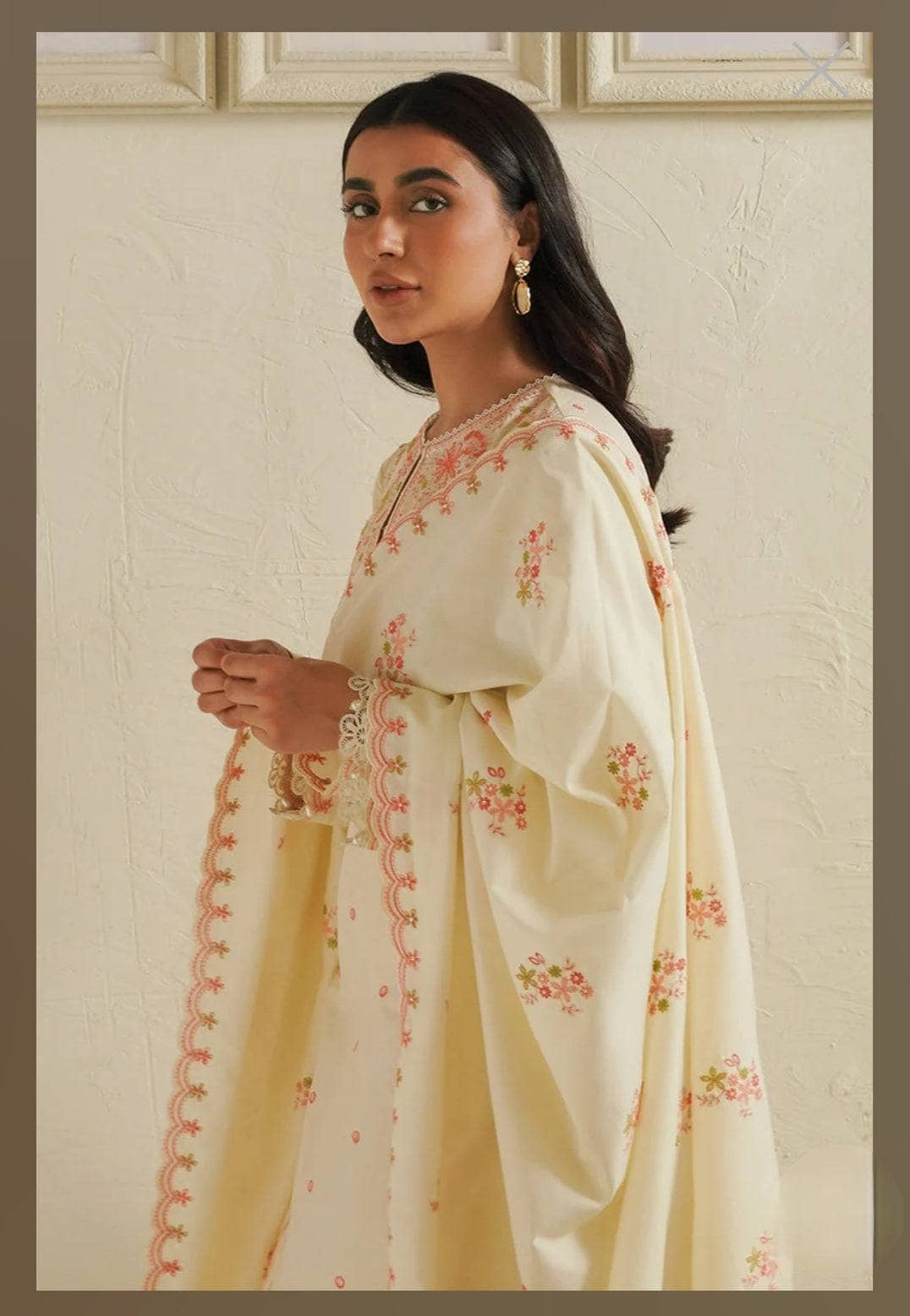 3 PC DHANAK EMBROIDERED LAWN