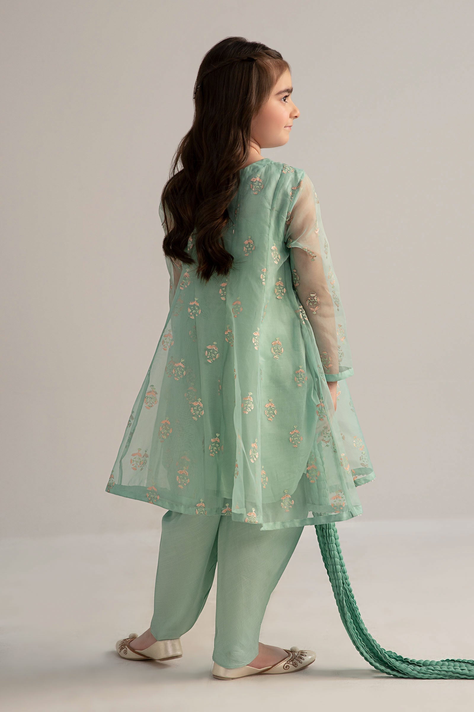 Kids 2-Piece Embroidery Suit