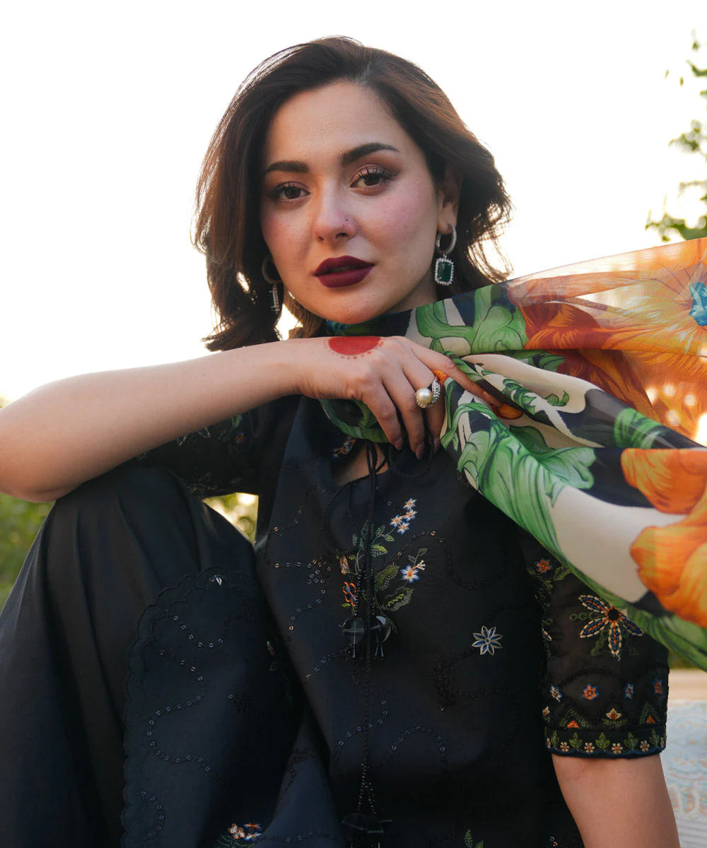 3 PC - EMBROIDERED COTTON