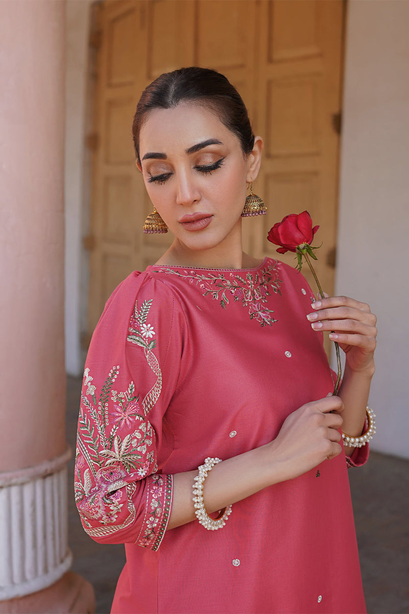 2 PC DHANAK EMBROIDERED