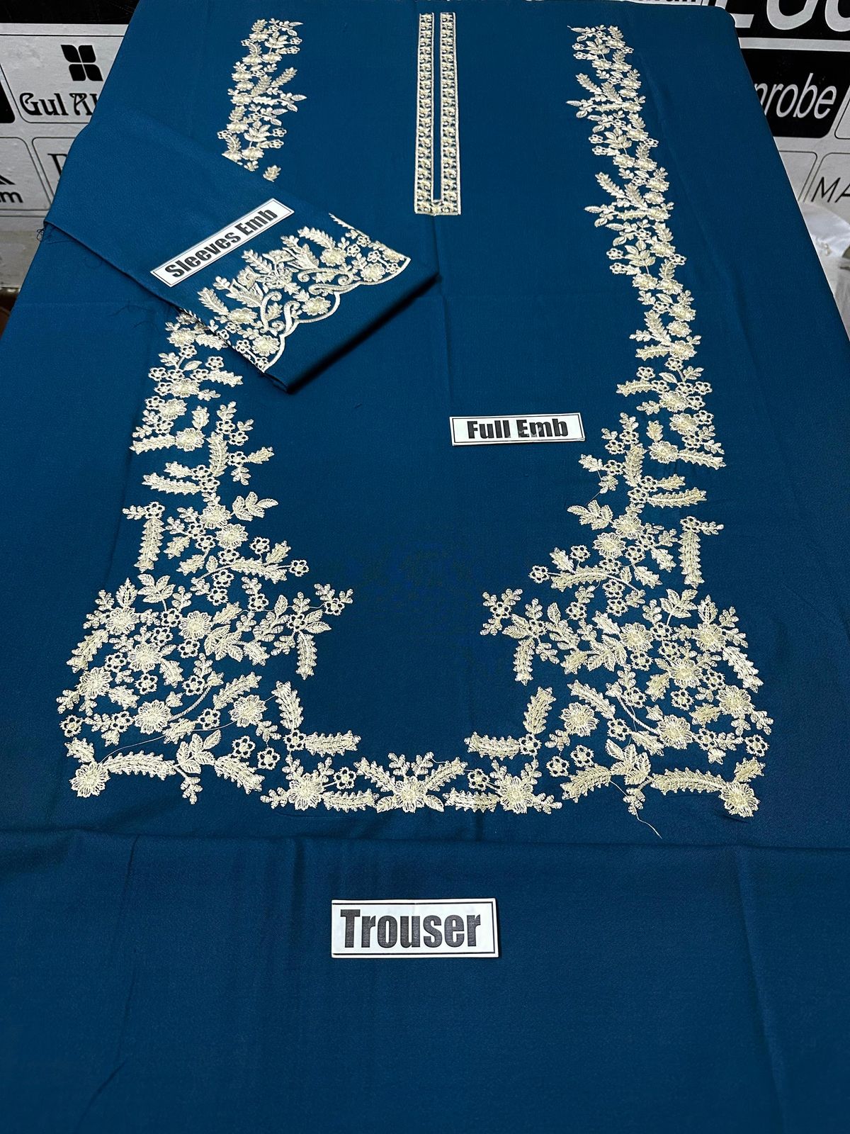 2 PC DHANAK LAWN EMBROIDERED