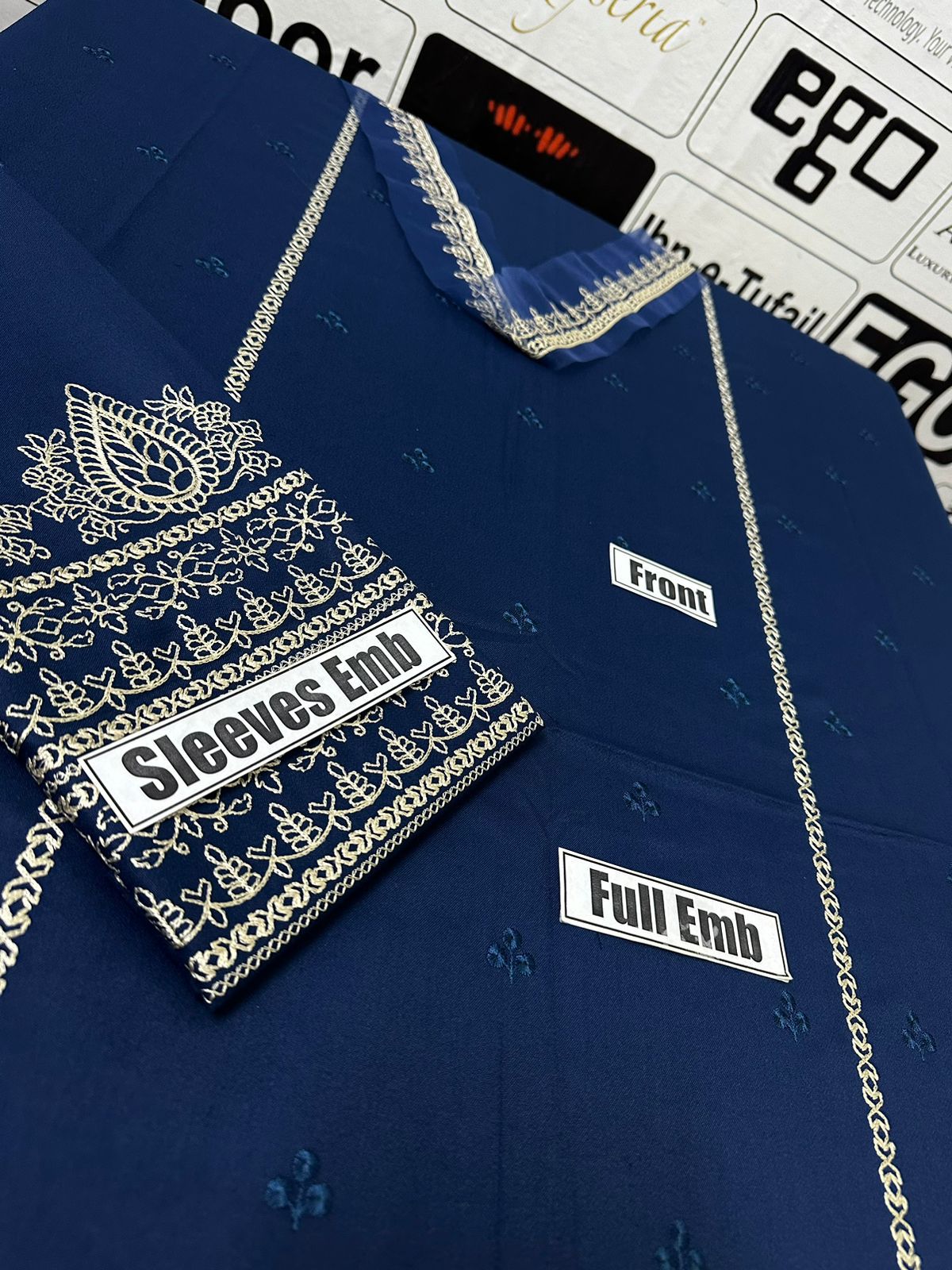 2 PC Embroidered Lawn