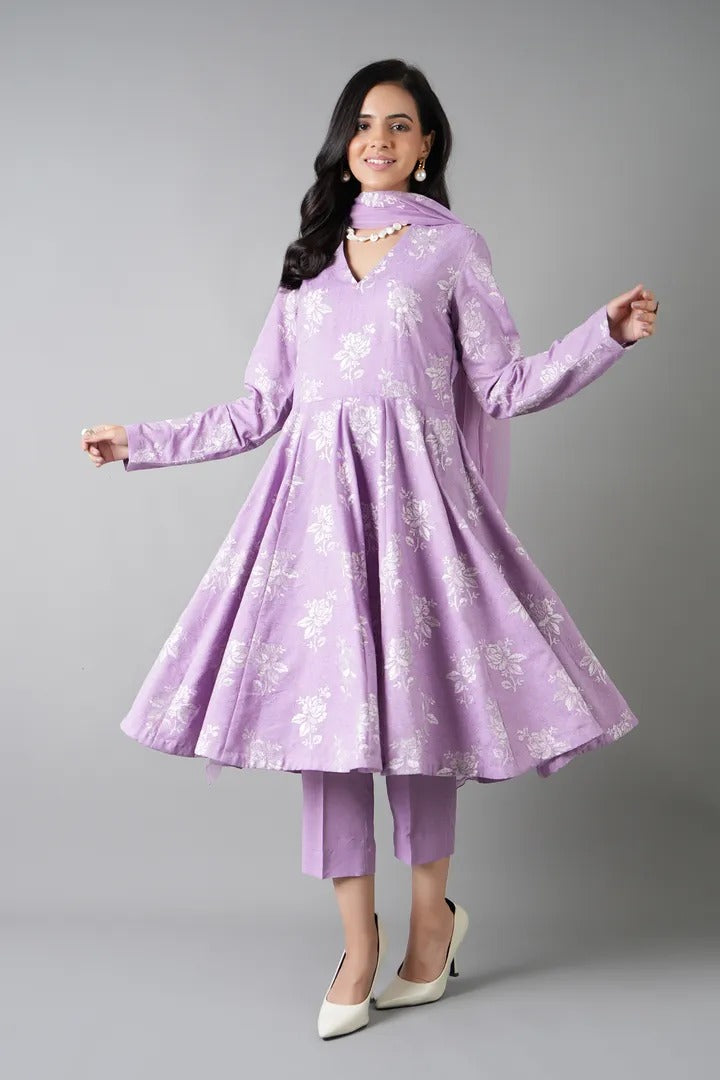 2 PC DHANAK EMBROIDERED