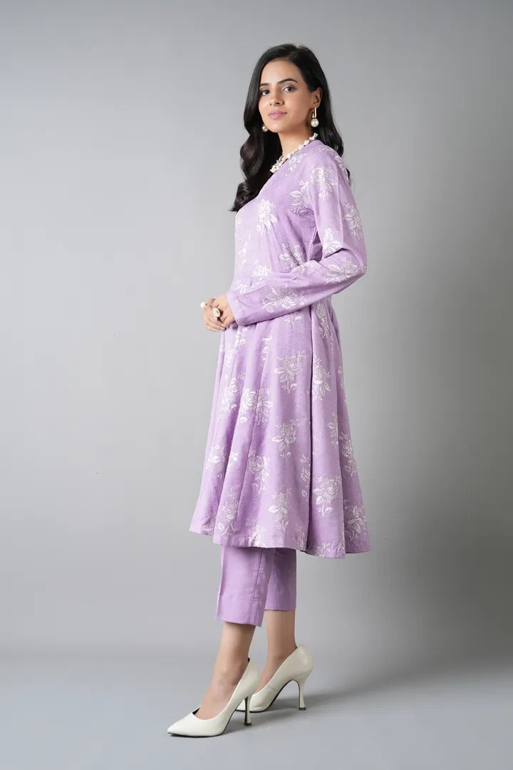 2 PC DHANAK EMBROIDERED