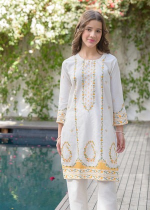 Kids 2-Piece Embroidery Suit