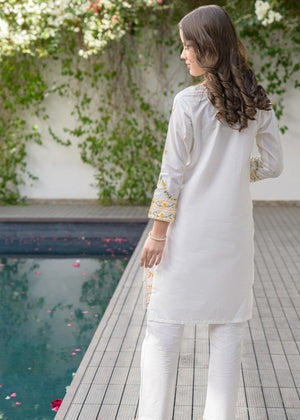 Kids 2-Piece Embroidery Suit