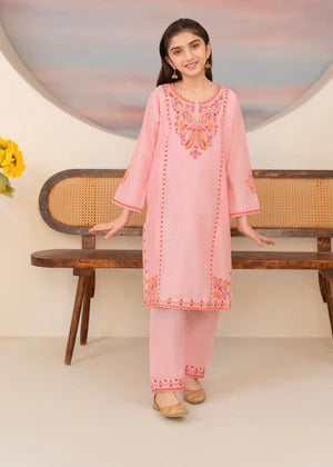 Kids 2-Piece Embroidery Suit
