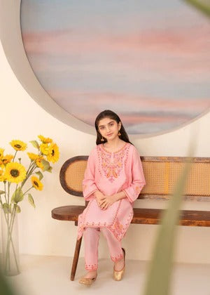 Kids 2-Piece Embroidery Suit
