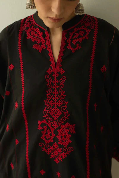 2 PC DHANAK LAWN EMBROIDERED