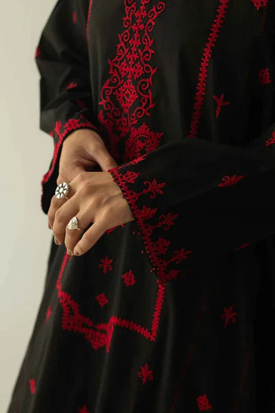 2 PC DHANAK LAWN EMBROIDERED