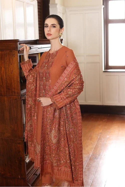 3 PC DHANAK EMBROIDERED