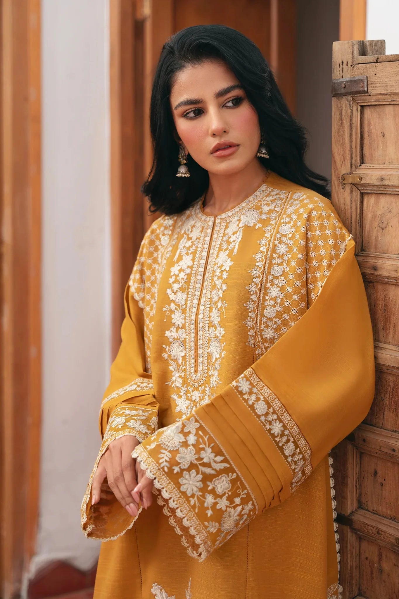2 PC DHANAK EMBROIDERED