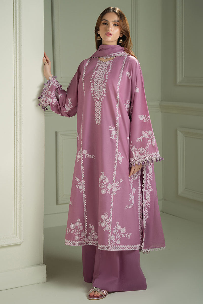 3 PC DHANAK EMBROIDERED