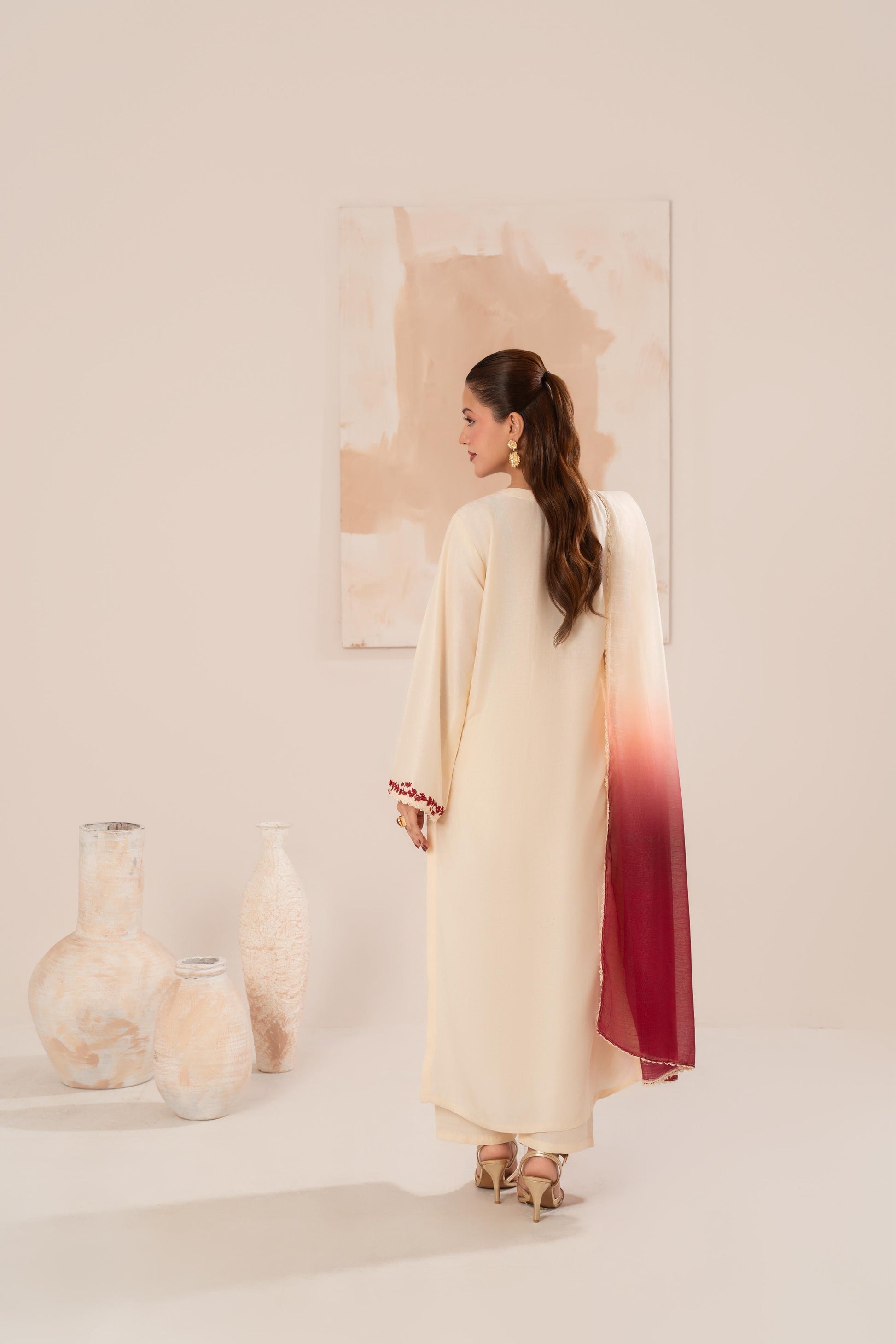 3 PC DHANAK EMBROIDERED