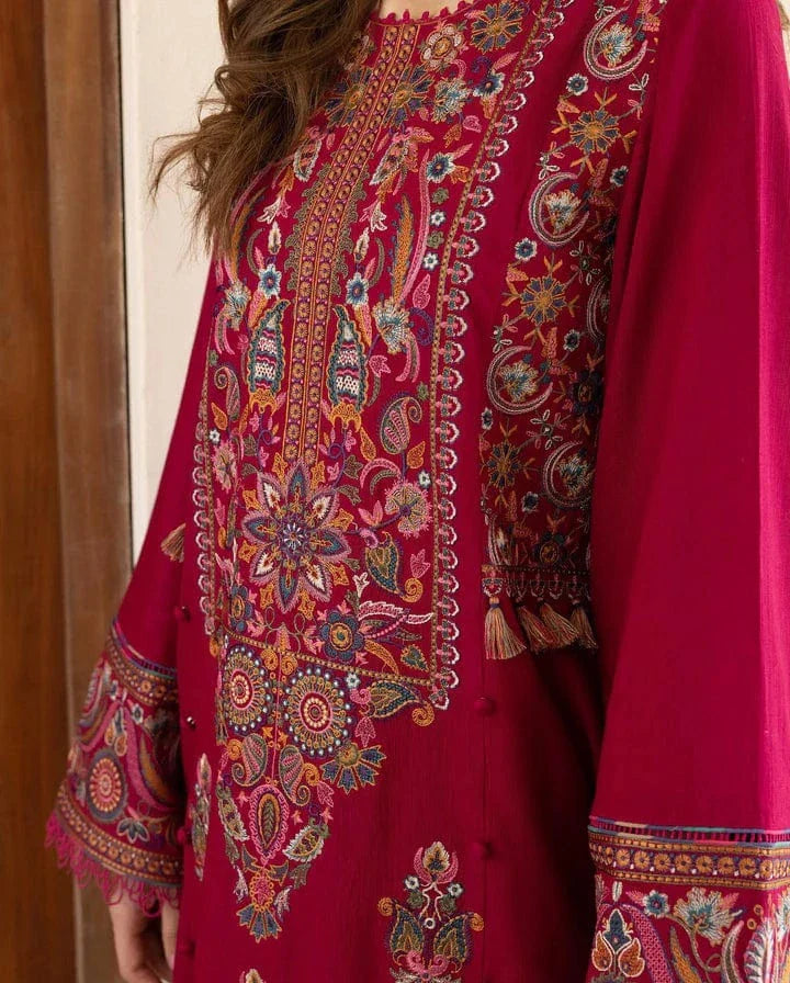 2 PC HEAVY EMBROIDERED LAWN